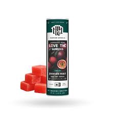 LIVE RESIN KNOCKOUT 160MG THC GUMMY 5CT / PASSION FRUIT